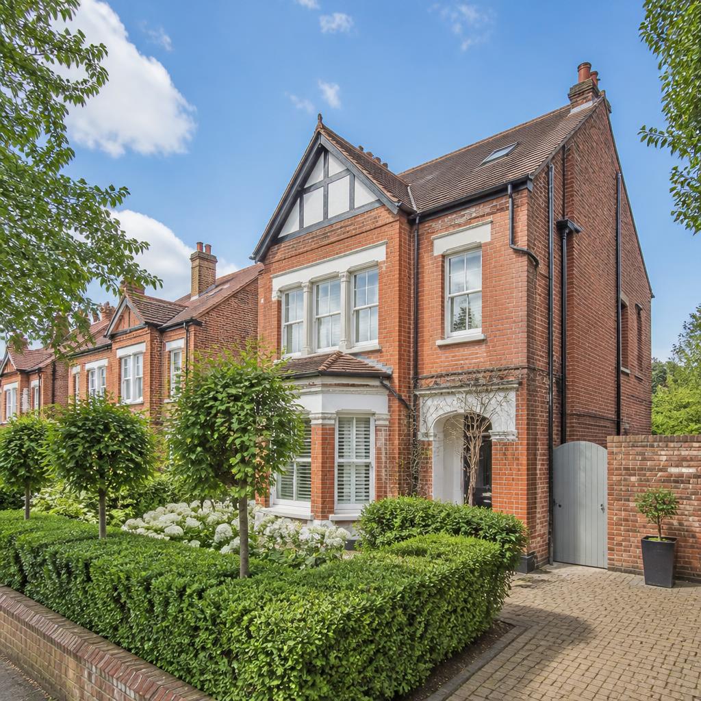 Illustrative English home in daylight for a first-time-buyer guide